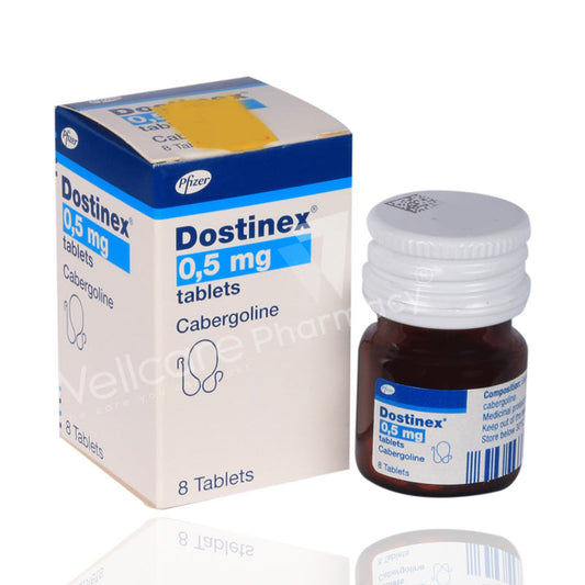Dostinex 0.5Mg Tablets 8'S