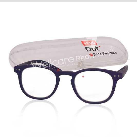 Dot B+D Reader Matt Blue +1 2240-57-10