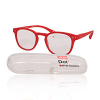 Dot B+D Reader Matt Red +2.5 2240-14-25