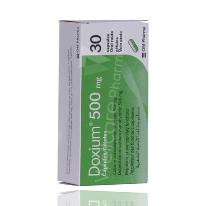 Doxium 500mg Capsules 30'S