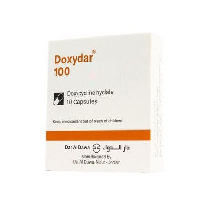 Doxydar 100mg Capsule 8'S