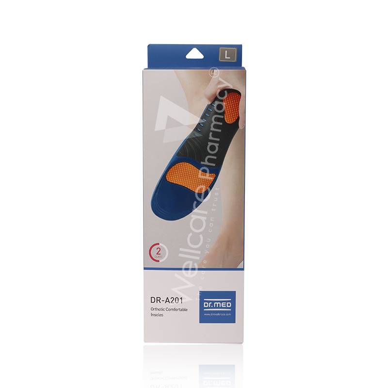 Dr-Med A201-Orthotic Comfortable Insoles(L) Dr-Med A201-Orthotic Comfortable Insoles(L)