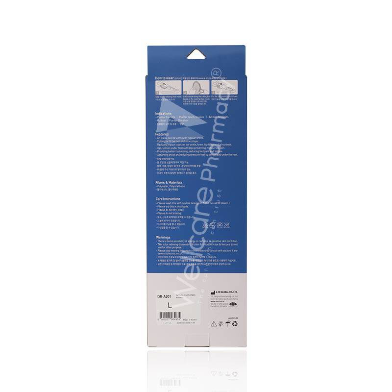 Dr-Med A201-Orthotic Comfortable Insoles(L) Dr-Med A201-Orthotic Comfortable Insoles(L)