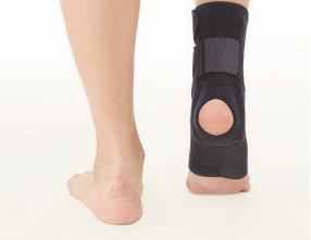 Dr.Med Cross Strap Ankle Support With Springs A011 Large