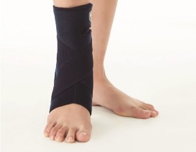 Dr.Med Cross Strap Ankle Support With Springs A011 Large