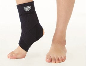 Dr.Med Cross Strap Ankle Support With Springs A011 Large