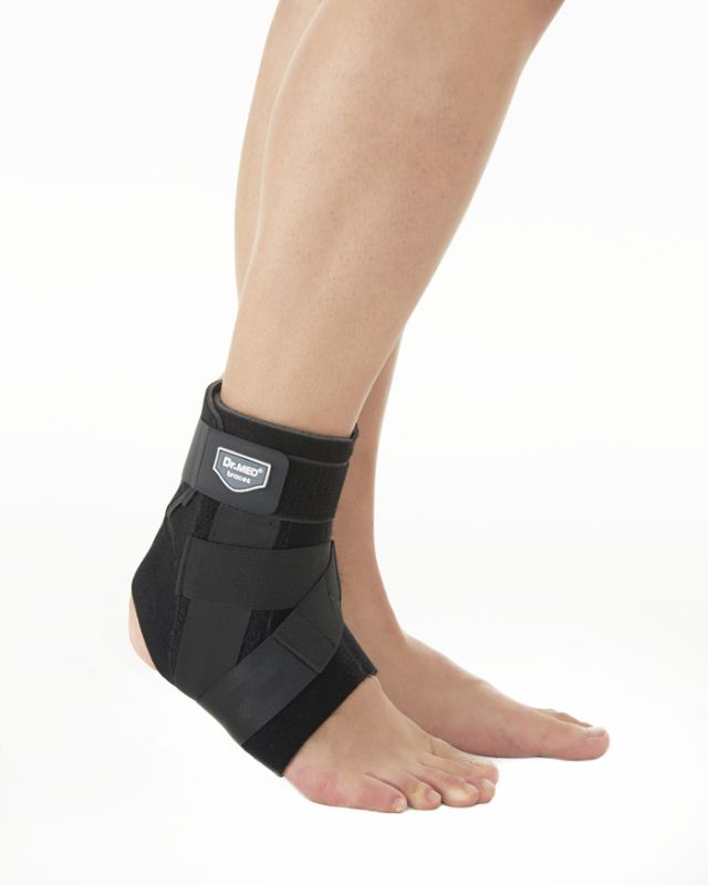 Dr.Med Cross Strap Ankle Support With Stays A002-1 Xl Right