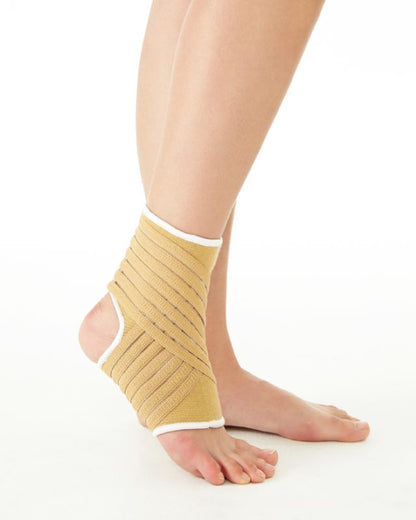 Dr.Med Elastic Ankle Sleeve With Adjustable Strap A009 Large - Wellcare Pharmacy
