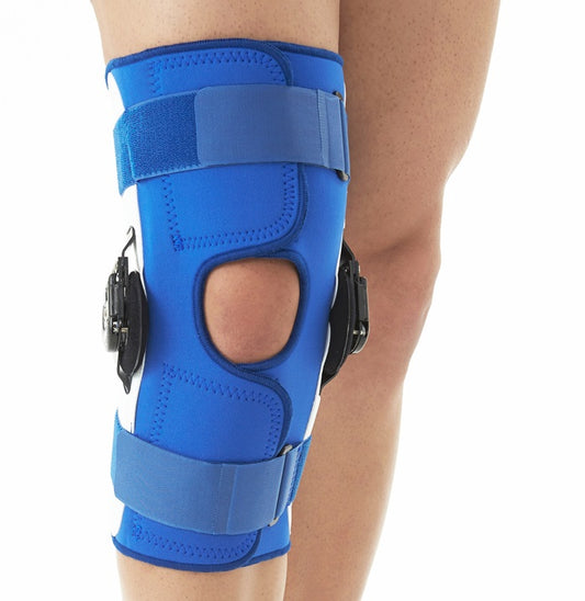 Dr.Med K016 Rom Knee Brace With Dial Pin Lock Short 2X-Large