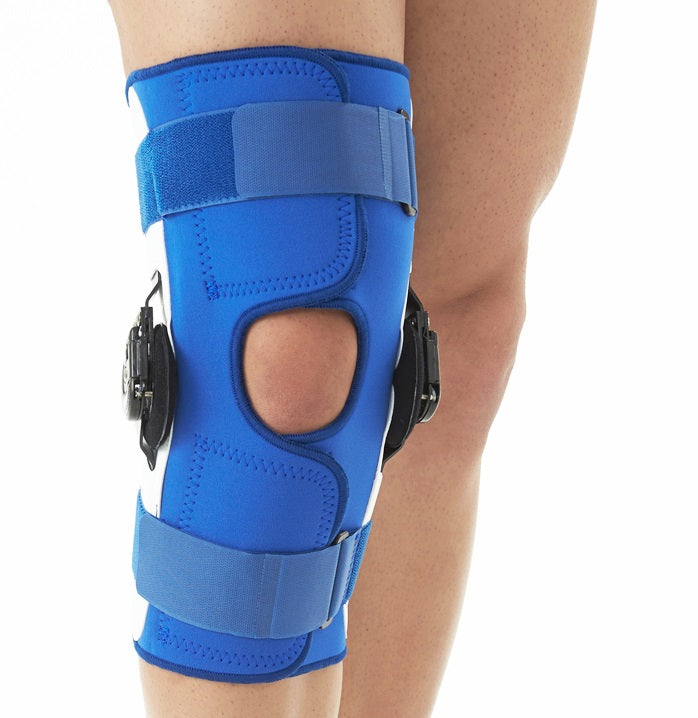 Dr.Med K016 Rom Knee Brace With Dial Pin Lock Short Large