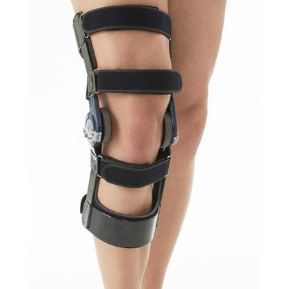 Dr.Med Post Operative Rom Knee Brace With Revolving Dial Lock Left K017 Large - Wellcare Pharmacy