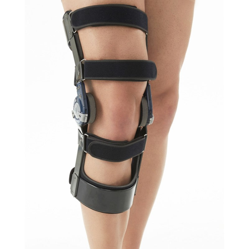Dr.Med Post Operative Rom Knee Brace With Revolving Dial Lock Right K017 Medium