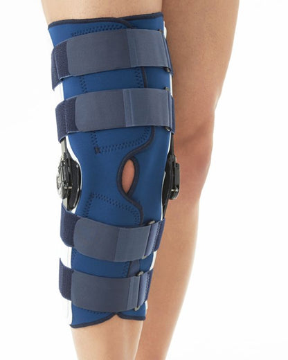 Dr.Med Rom Knee Brace With Dual Pin Lock Long K015 Large
