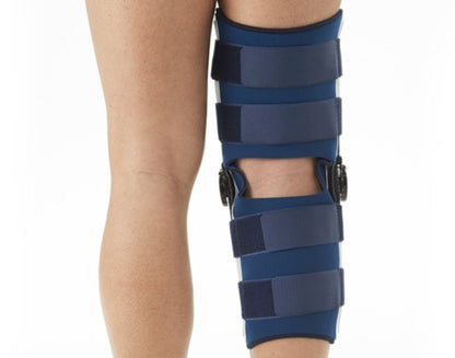 Dr.Med Rom Knee Brace With Dual Pin Lock Long K015 Large