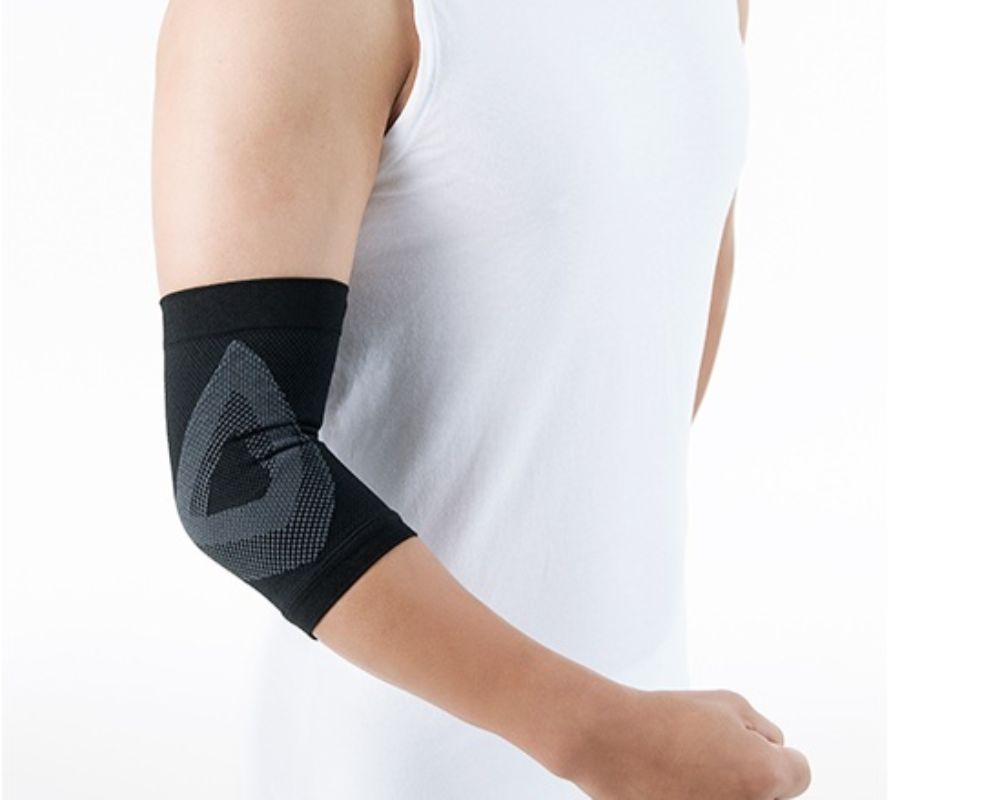 Dr.Med Triplicated Lining Compressive Elbow Sleeve E090 Large