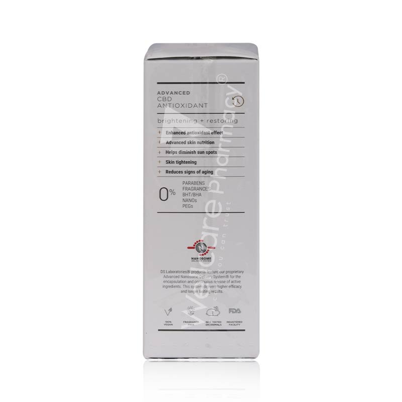DS LABORATORIES ADVANCED CBD ANTIOXIDANT SERUM 30ML