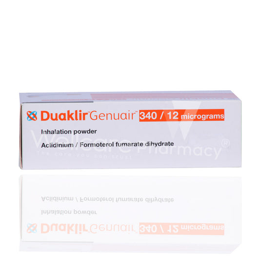 Duaklir Genuair 340/12Mcg Inhalation Powder 60 Doses