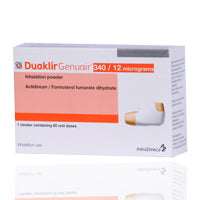 Duaklir Genuair 340/12mcg Inhalation Powder 60 Doses