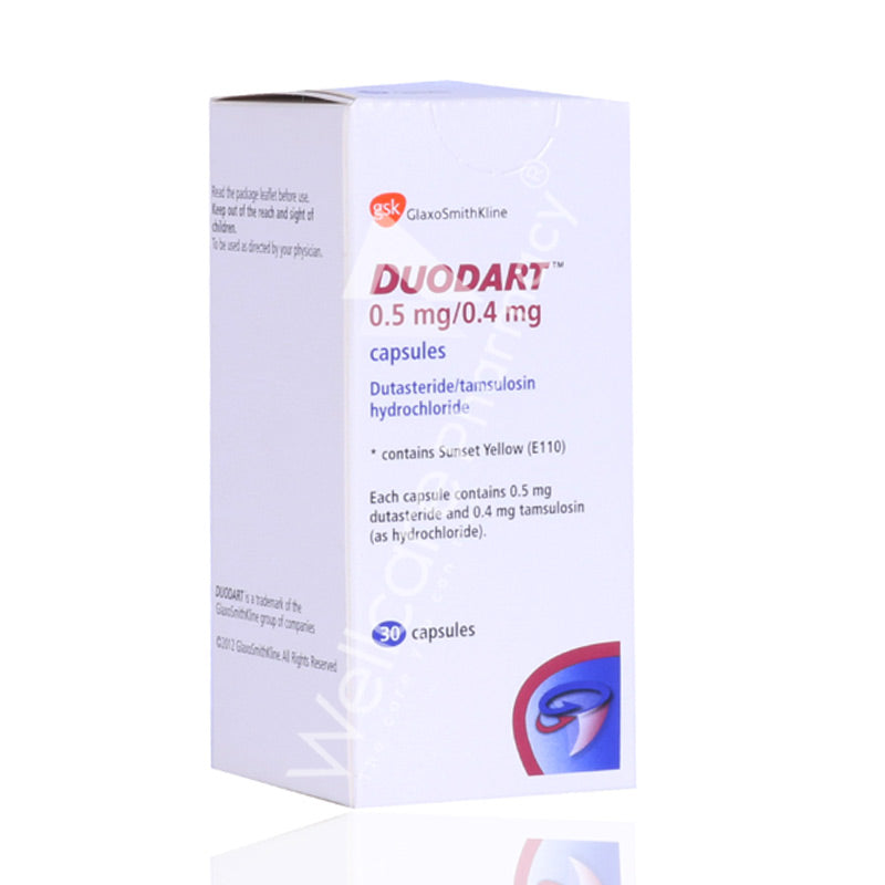 Duodart 0.5Mg/0.4Mg Capsules 30'S