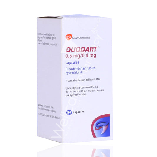 Duodart 0.5Mg/0.4Mg Capsules 30'S