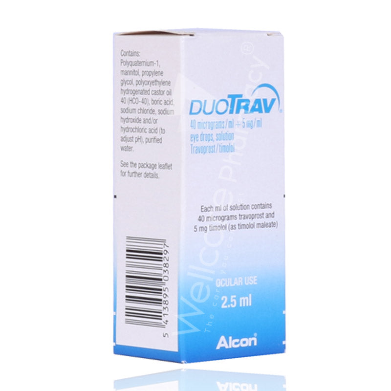 Duotrav Eye Drops 2.5Ml