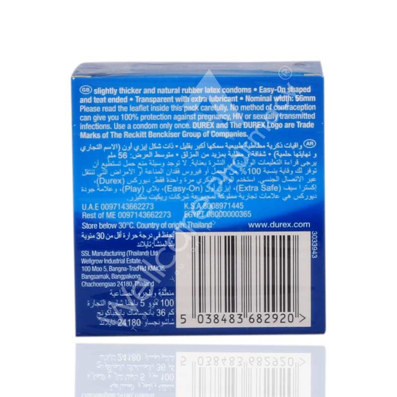 Durex Extra Safe Condoms 3'S