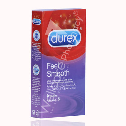 Durex Feel Smooth Condom 6'S