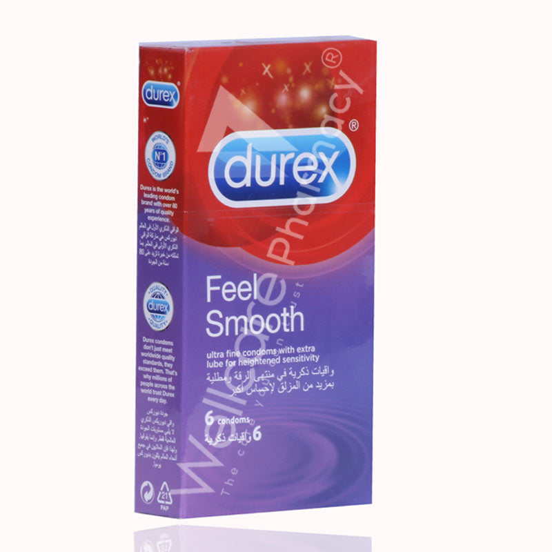 Durex Feel Smooth Condom 6'S