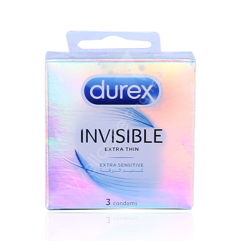 Durex Invisible Extra Thin Condom 3'S