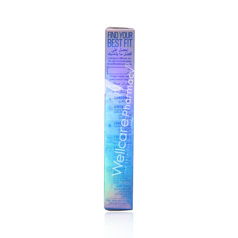 Durex Invisible Extra Thin Condom 6'S
