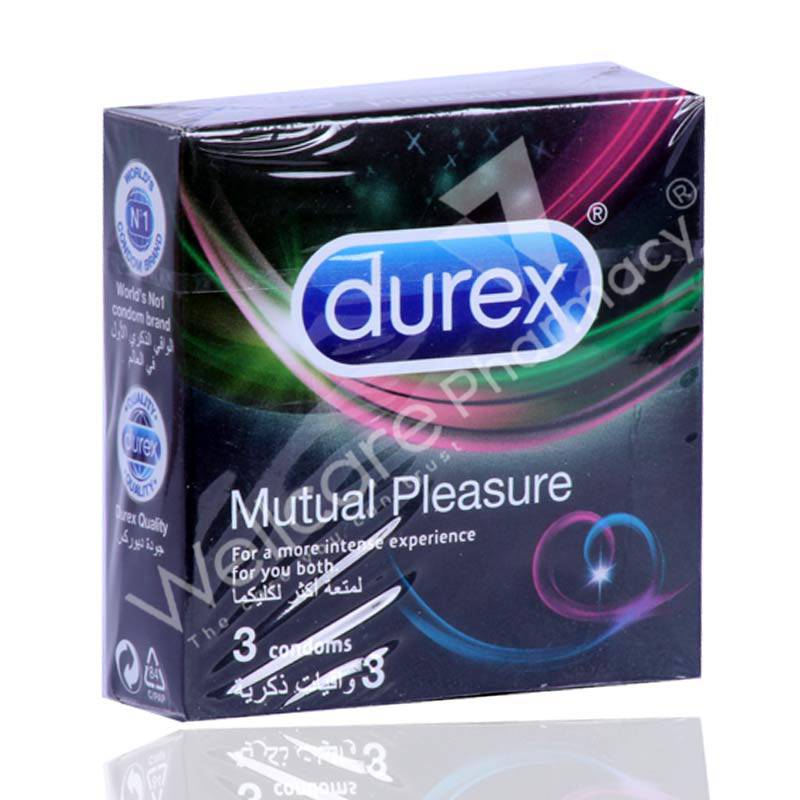 Durex Mutual Pleasure Condom 3'S Durex Mutual Pleasure Condom 3'S