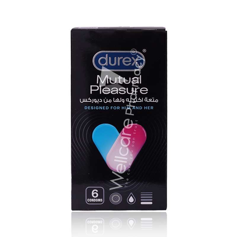Durex Mutual Pleasure Condoms 6'S Durex Mutual Pleasure Condoms 6'S
