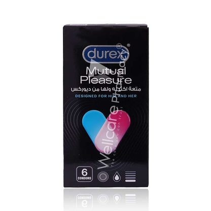 Durex Mutual Pleasure Condoms 6'S