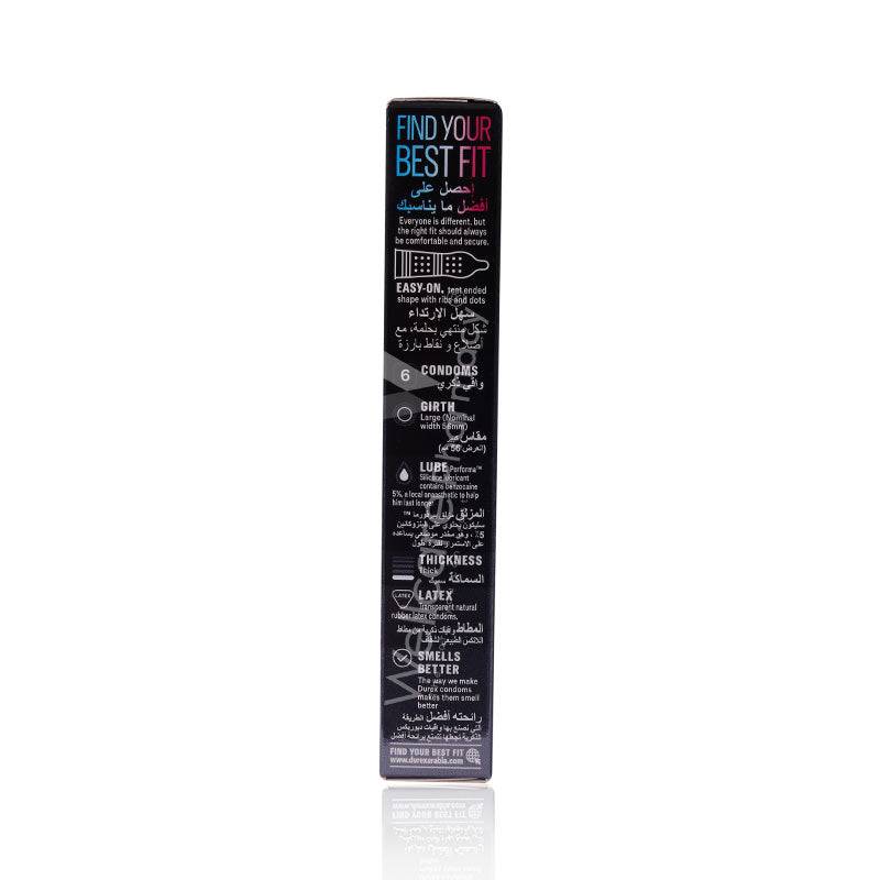 Durex Mutual Pleasure Condoms 6'S Durex Mutual Pleasure Condoms 6'S