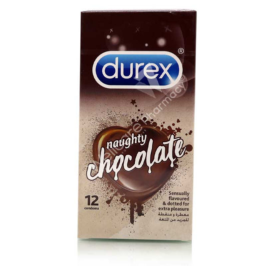 Durex Naughty Chocolate Condoms 12'S