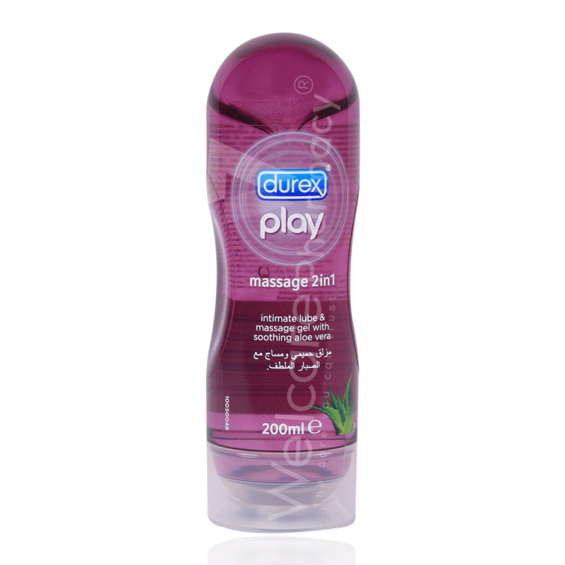 Durex Play 2 In 1 Massage Gel Aloe Vera 200Ml