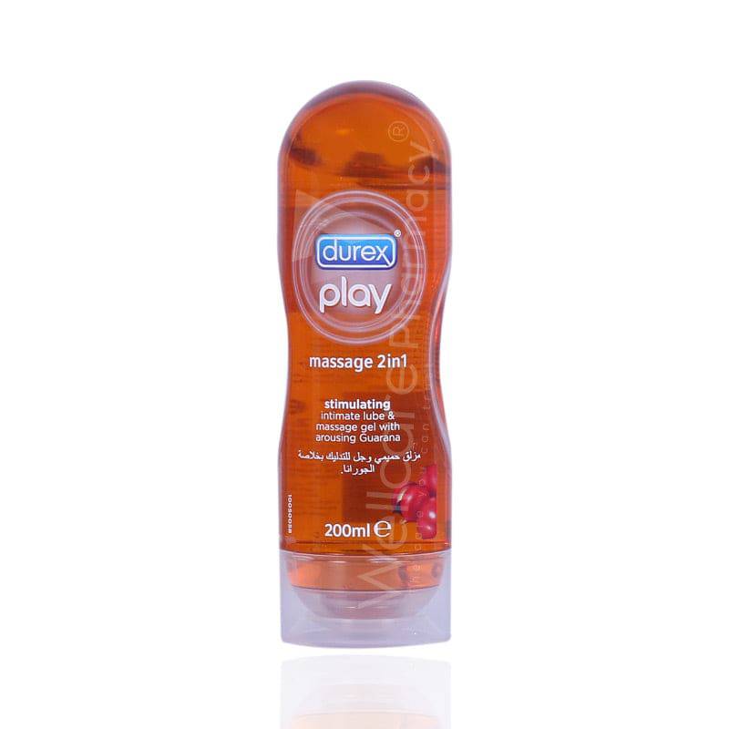 Durex Play Stimulating 2 In 1 Massage Gel 200Ml Durex Play Stimulating 2 In 1 Massage Gel 200Ml