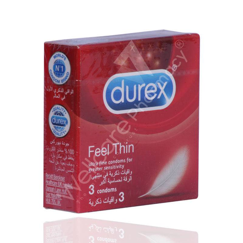 Durex Thin Feel Condoms 3'S Durex Thin Feel Condoms 3'S
