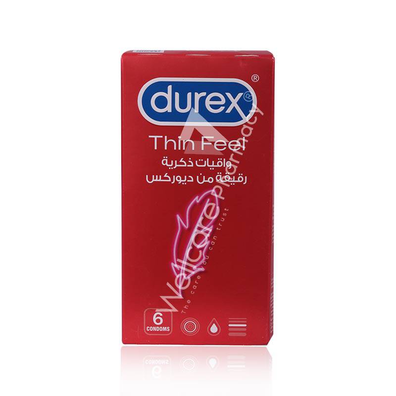 Durex Thin Feel Condoms 6'S Durex Thin Feel Condoms 6'S