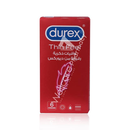 Durex Thin Feel Condoms 6'S