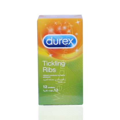 Durex Tickling Ribs Condoms 12'S