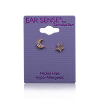 Ear Sense K29 Gold Star/Moon Mixed Studs
