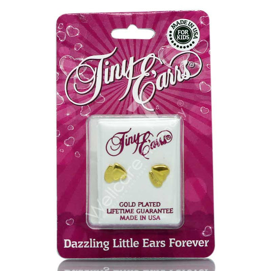 Earrs Double Heart Studs