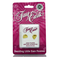 Earrs Double Heart Studs