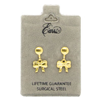 Earrs Eb249pg-Bow Drop