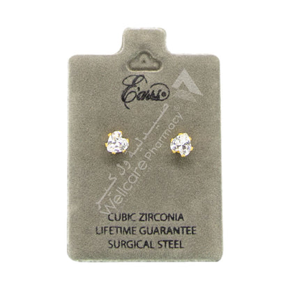 Earrs Eb468 Heart Shaped Cubic Zirconia