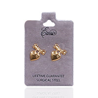 Earrs Eb529 Heart Bow