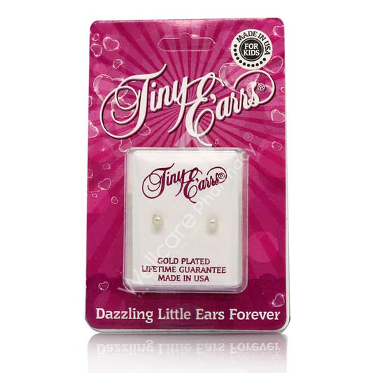 Earrs Square Pink Cubic Zirconia
