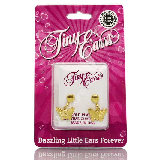 Earrs Stud Butterfly Drop