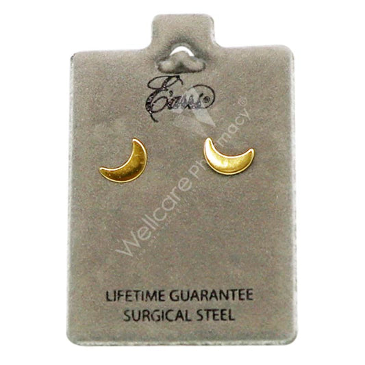 Earrs Studs Moon